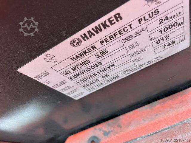 Elektro 3 Rad-Stapler Linde E15