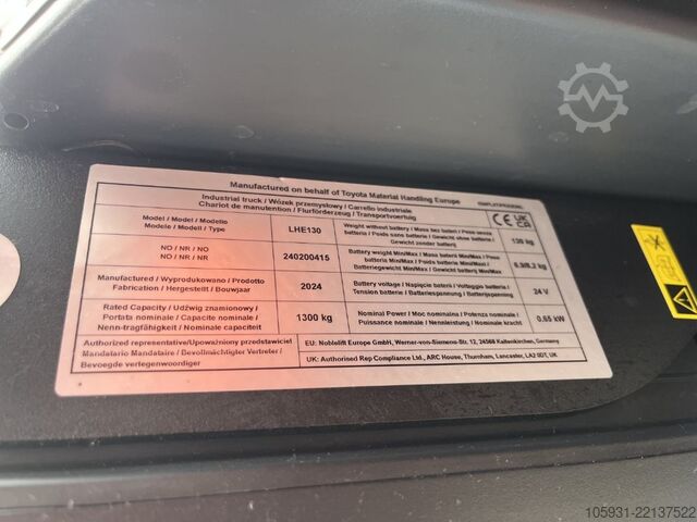 Porta-paletes manual BT LHE130
