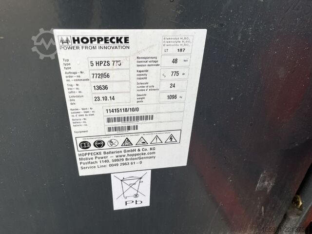 Empilhador eléctrico de 4 rodas Linde E20PH-02
