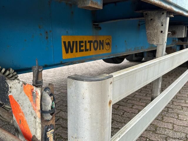 Ladepritsche Wielton vlakke trailer