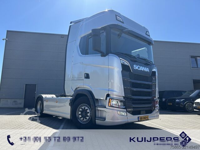 Standard-SZM Scania 590S V8 Highline / Retarder / Leder / Vol Lucht...