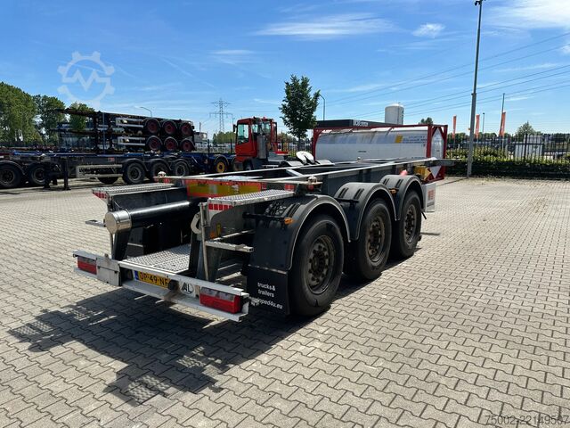 Transportul de containere Van Hool 20FT ADR CHASSIS / EMPTY WEIGHT 3.280kg / SAF D...