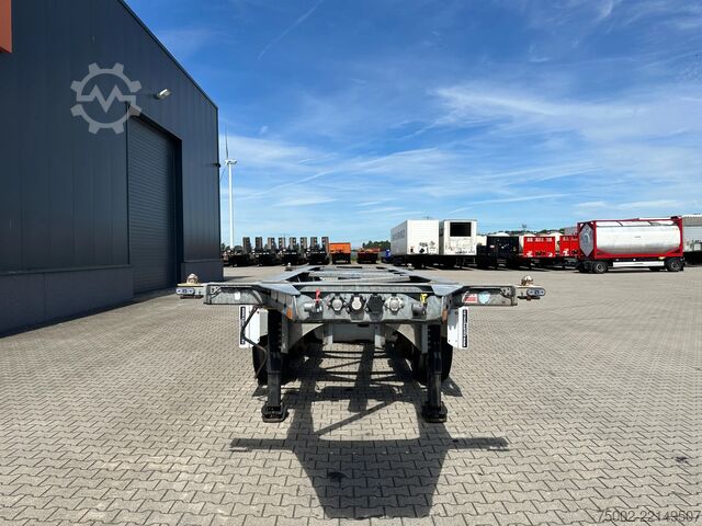 Transportul de containere Van Hool 20FT ADR CHASSIS / EMPTY WEIGHT 3.280kg / SAF D...
