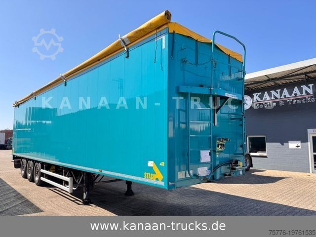 Walking floor semitrailer STAS S 300 ZX Walkingfloor Schubboden 2 x Vorhanden