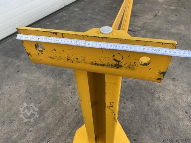 Nástěnný otočný jeřáb, otočný jeřáb, otočné rameno, jeřábové rameno DEMAG KBK 2