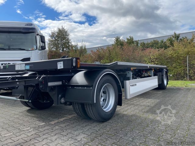 Afzetcontainer-aanhangwagen WIELTON 2-Achs Außenroller-Abrollanhänger