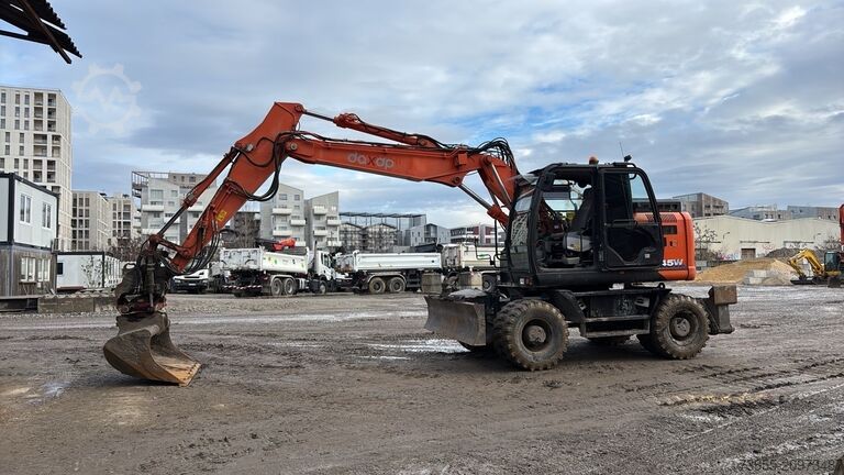 τροχοφόρος εκσκαφέας Hitachi ZX145W-6