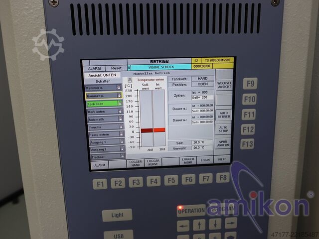 Sıcaklık şok test cihazı RS-Simulatoren ST2K320/45 K