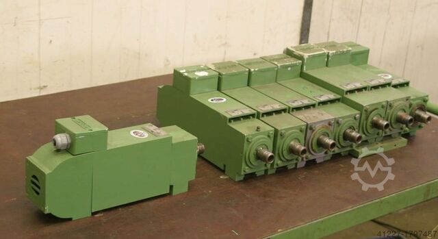 Frezen van motor voor rand verwerking van machines Perske VS 41.15-2