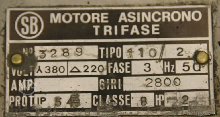 Motor para máquinas de processamento de borda de trituração SB 110/2