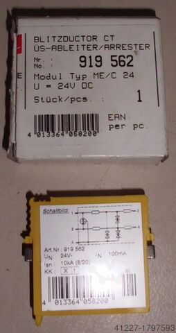 Módulo combinado de descarregador Dehn Verschiedene Typen