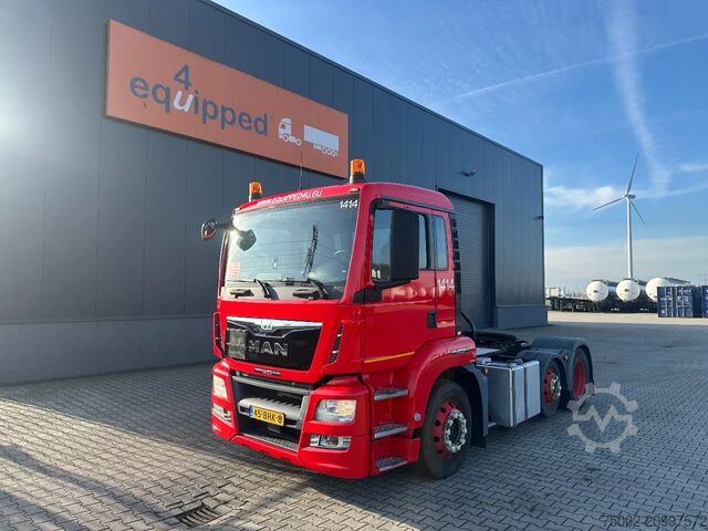 Farliga ämnen MAN TGS 24.320 6x2 / ORIGINAL 71.629km!!! / EURO 6 ...
