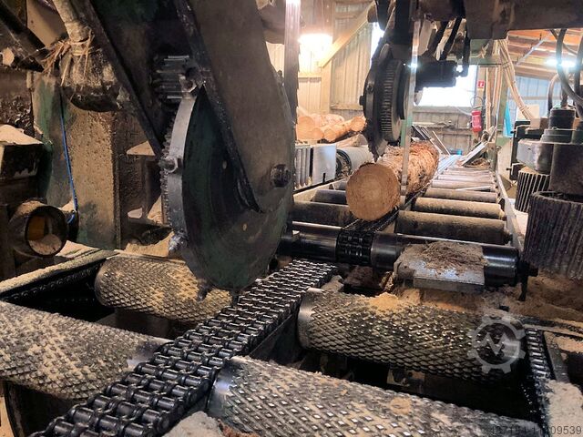 Dubbele lintzaag retour MEM 105 twin return