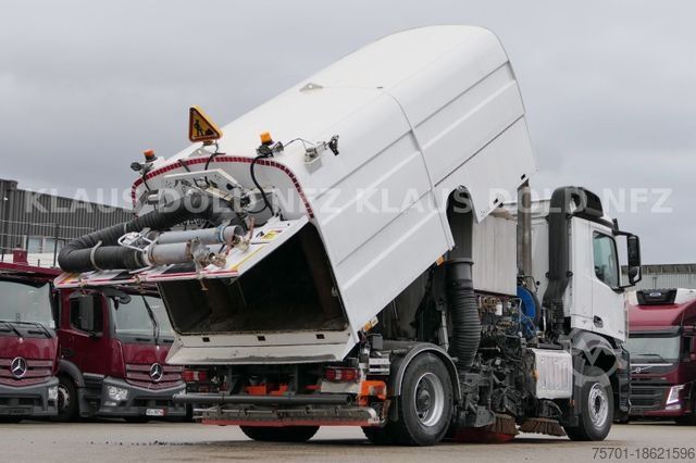 Οδοκαθαριστικό μηχάνημα MERCEDES-BENZ Arocs 1840 Straßenkehrmaschine BH 9 Kamera