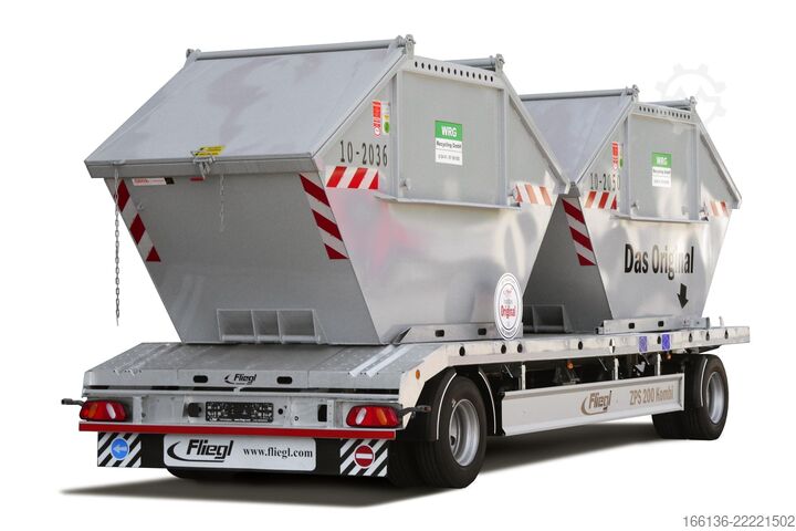 Remolque estándar Fliegl Kombianhänger ZPS 200 K-Jumbo-Z