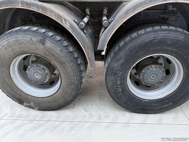ανατρεπόμενο φορτηγό Mercedes-Benz Actros 4151K V8 KIPPER 8x4 Euro5 40Ton