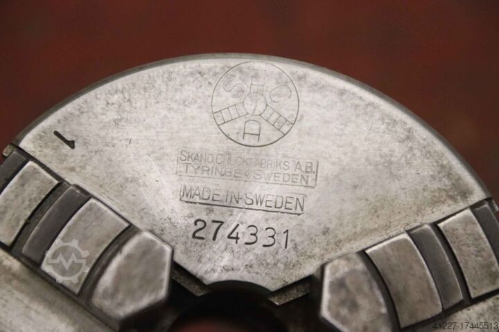 Üç çeneli ayna SCA Skand Chuckfabriks Ø 110 mm