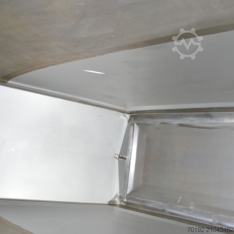 Réservoir rectangulaire de 6100 litres en acier inoxydable V2A Rieger 9658