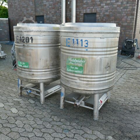 Conteneur de 800 litres en V2A  9650