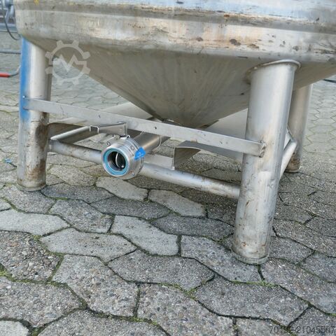 Conteneur de 800 litres en V2A  9650