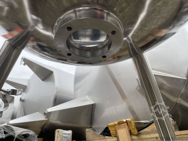 Réservoir sous pression de 300 litres en acier inoxydable V2A  S16632