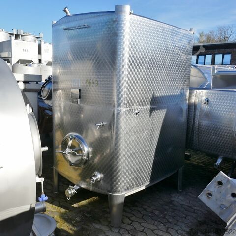 Cuve rectangulaire de 5200 litres en acier inoxydable V2A Möschle 9643