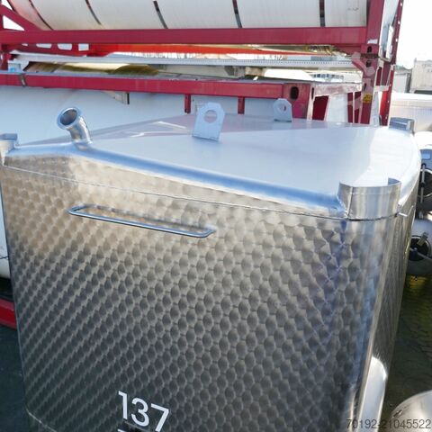 Cuve rectangulaire de 5200 litres en acier inoxydable V2A Möschle 9643