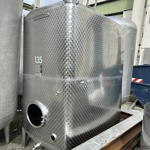 Cuve rectangulaire de 5200 litres en acier inoxydable V2A Möschle 9643