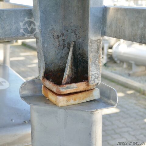 Conteneur de 500 litres en V2A  9589