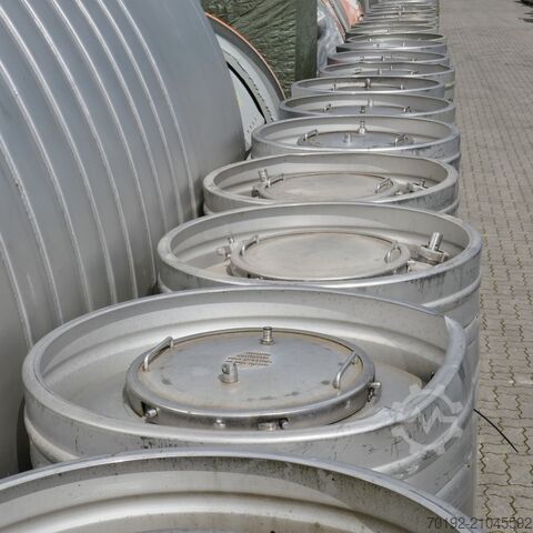 600litrová tlaková nádoba z materiálu V2A Stöcklin 9583