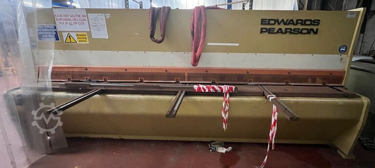 Edwards Pearson hydraulisk guillotine 4 m EDWARDS PEARSON V.E. SHEAR 6.5/4080