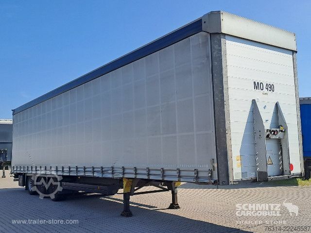 Otvorena poluprikolica sa ceradom Schmitz Cargobull Curtainsider Mega Getränke