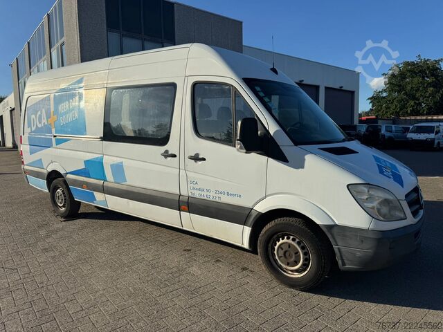 Leveransbil med dubbelhytt Mercedes-Benz Sprinter 313 **MAXI-7SEATS-AC-BELGIAN ORIGINE**