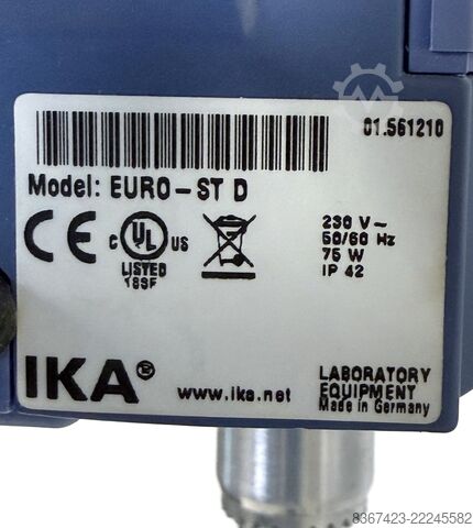 Míchadlo IKA EURO ST-D with 2 Paddles and H-Stand