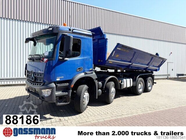 Autocarro ribaltabile Mercedes-Benz Arocs 3243 K 8x4/4, Bordmatik