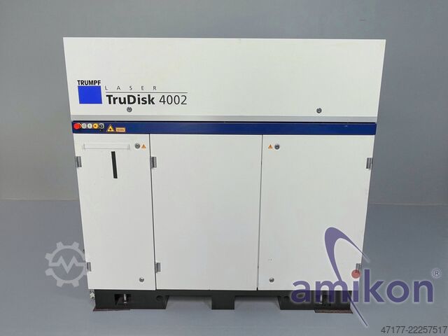 High-performance solid-state disk laser Trumpf TruDisk 4002 (4 C)