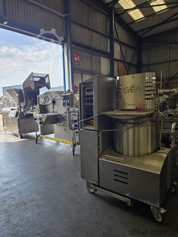 2021/2 600mm Forming, coating and frying line. GEA Various