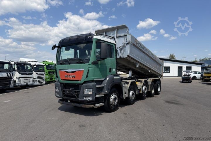 Speciális rendeltetésű teherautó MAN TGS 41.480 10x4 Kipper / Swiss-Vehicle
