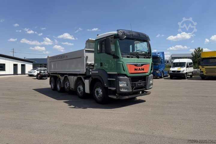 Speciális rendeltetésű teherautó MAN TGS 41.480 10x4 Kipper / Swiss-Vehicle