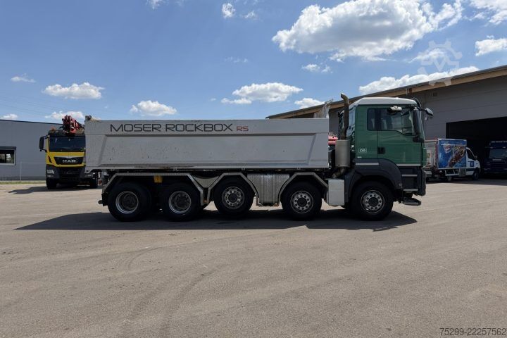 Speciális rendeltetésű teherautó MAN TGS 41.480 10x4 Kipper / Swiss-Vehicle