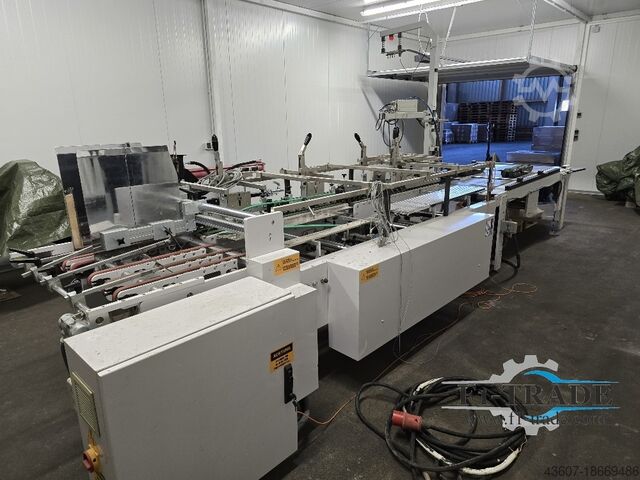 Maszyna do klejenia pudełek składanych / składarko-sklejarka Bernhardt FKB 700