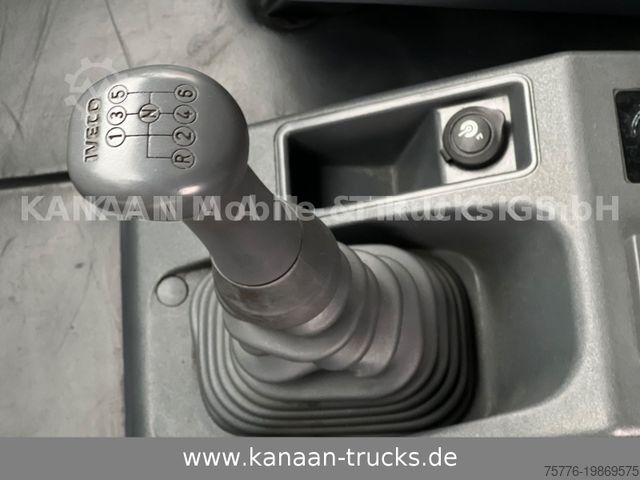 Plattewagen met zeil IVECO 140 E240 Eurocargo 4x4 Miltär Camper Expedition