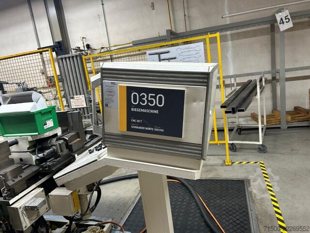 Bükme makinesi Schwarze Wirtz CNC 50 T