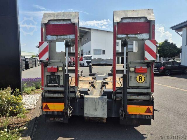 Düşük yükleyici  Ressenig SATL2-400 teleskop.-Maschinentieflader