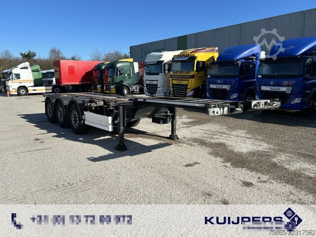 Containervervoer Renders Euro 800 / Multi Container Chassis / 20-30-40-4...