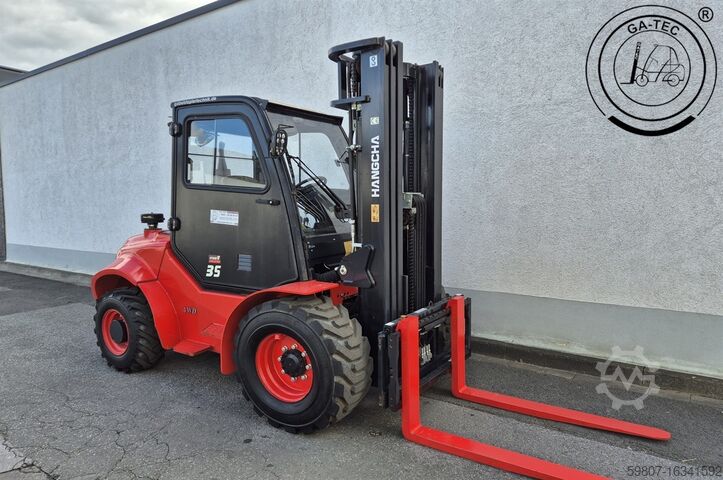 All-terrain vorkheftruck Hangcha CPCD35 All Rad
