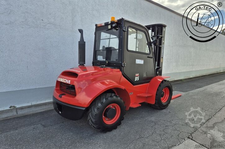All-terrain vorkheftruck Hangcha CPCD35 All Rad