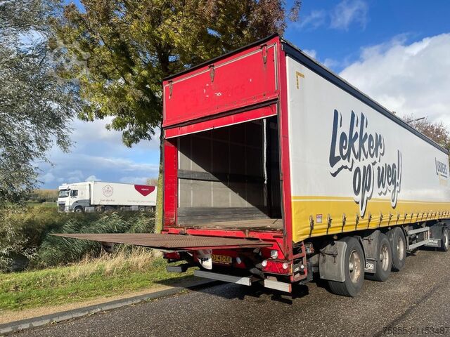 Συρόμενοι μουσαμάδες Tracon Trailers TO 3 Stuuras / Lift-as / Sluitende Laadklep / N...