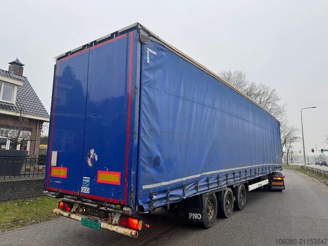 Sliding tarpaulins Krone 3 ass mega oplegger  10 gts wielen