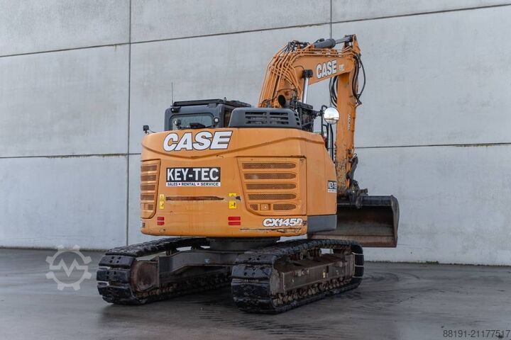 Rupsgraafmachine CASE CX 145 D SR